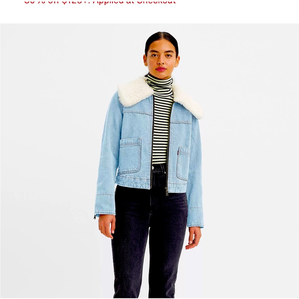 RETRO SHERPA TRUCKER JACKET